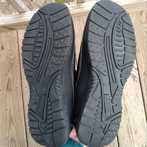 Totes Womens Black Faux Fur Trim Rain Boot Women's Size 11 - Picture 14 of 14